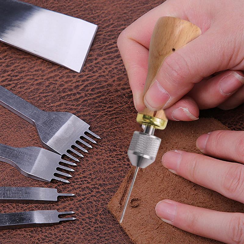 Leatherwork Needles - Deri İşleme Alet Seti Döşeme Tamir