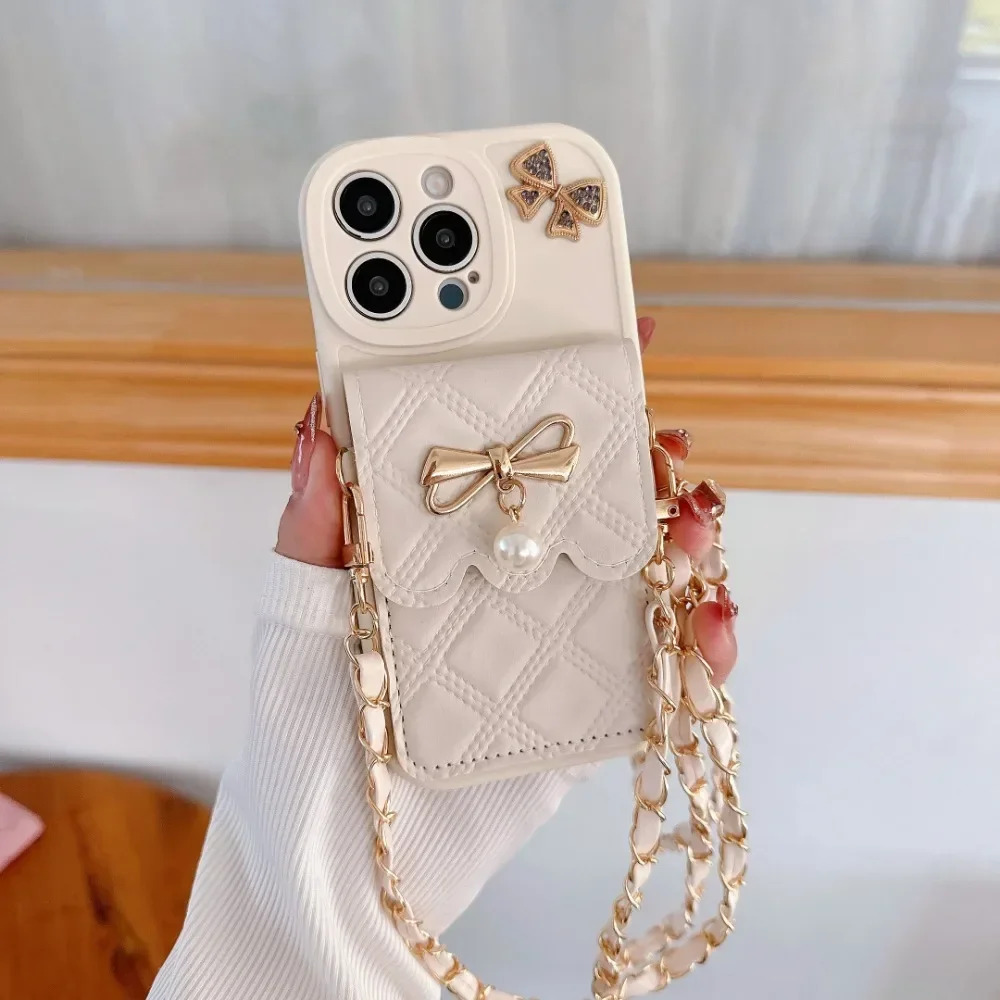 Leather X - 3D Fiyonklu Çapraz Askılı Kartlık Cüzdan
