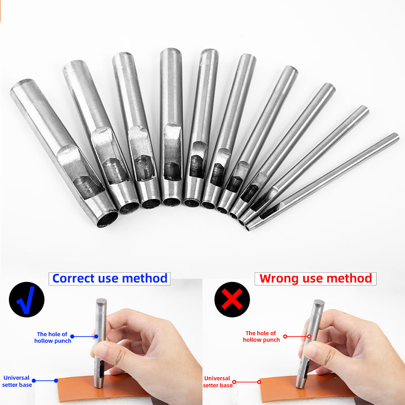 WUTA Deri Yuvarlak Delik Delme - Leatherwork Punching Tool incelemesi ve fiyatı