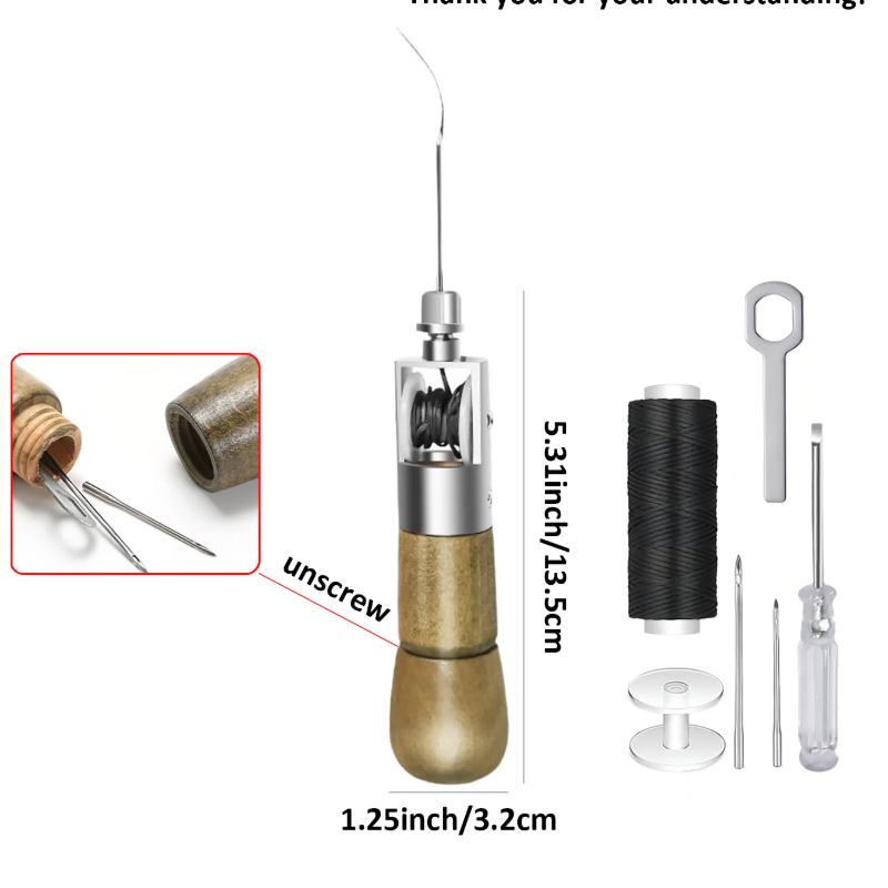 Profesyonel Deri Dikiş Awl Set - Leatherwork Needles incelemesi ve fiyatı