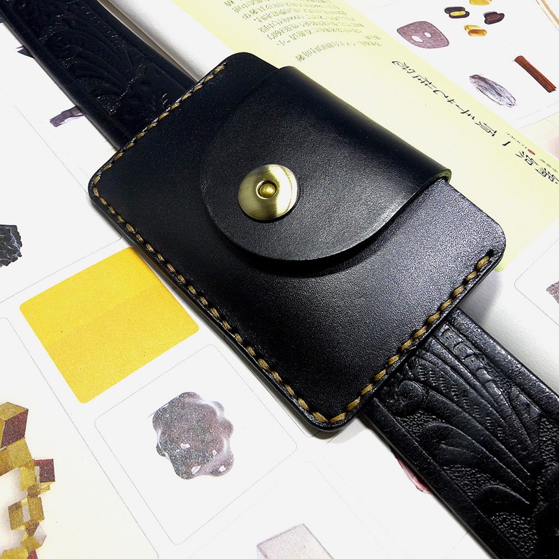 Blongk Ultra ince bel çantası  - Leatherwork Belt incelemesi ve fiyatı