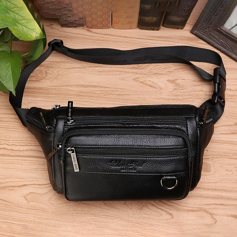 Erkekler için Bel Çantası, Göğ - Leatherwork Belt incelemesi ve fiyatı