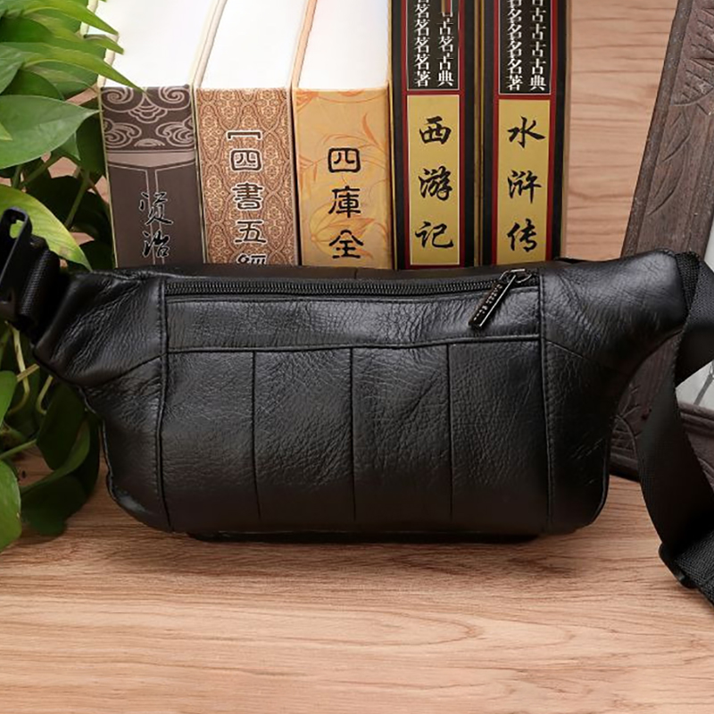 Erkekler için Bel Çantası, Göğ - Leatherwork Belt incelemesi ve fiyatı