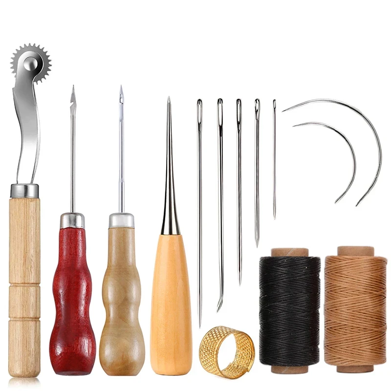 14 adet deri el sanatları diki - Leatherwork Needles incelemesi ve fiyatı