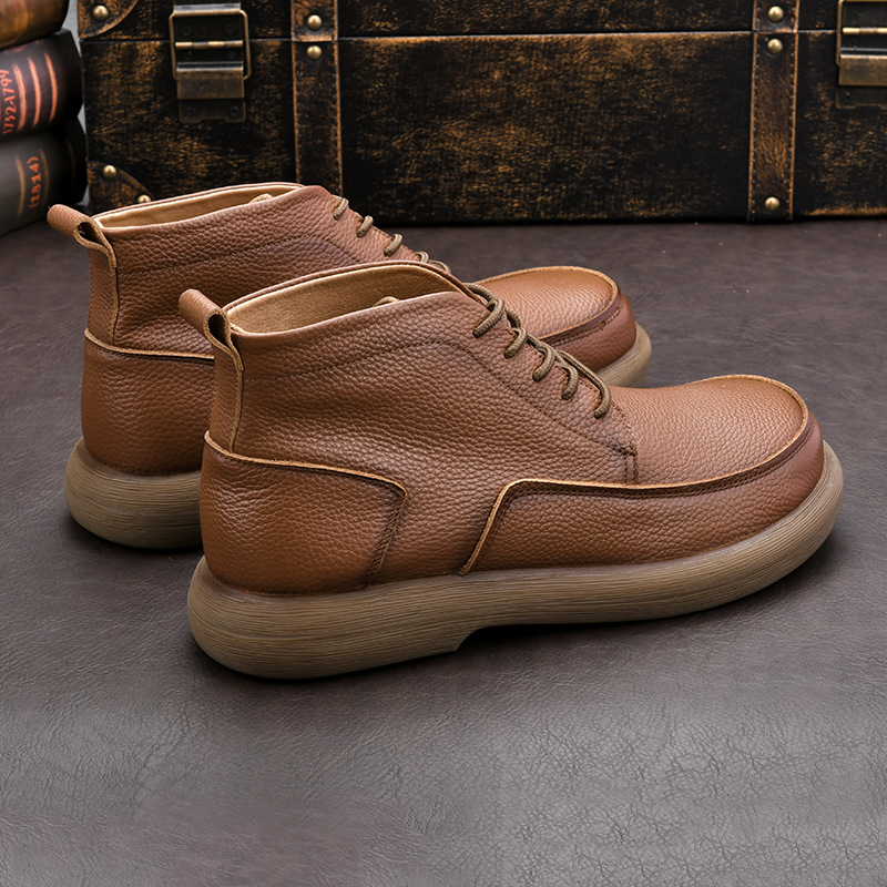 LIHUAMAO inek deri iş botları  - Leather Work Western incelemesi ve fiyatı