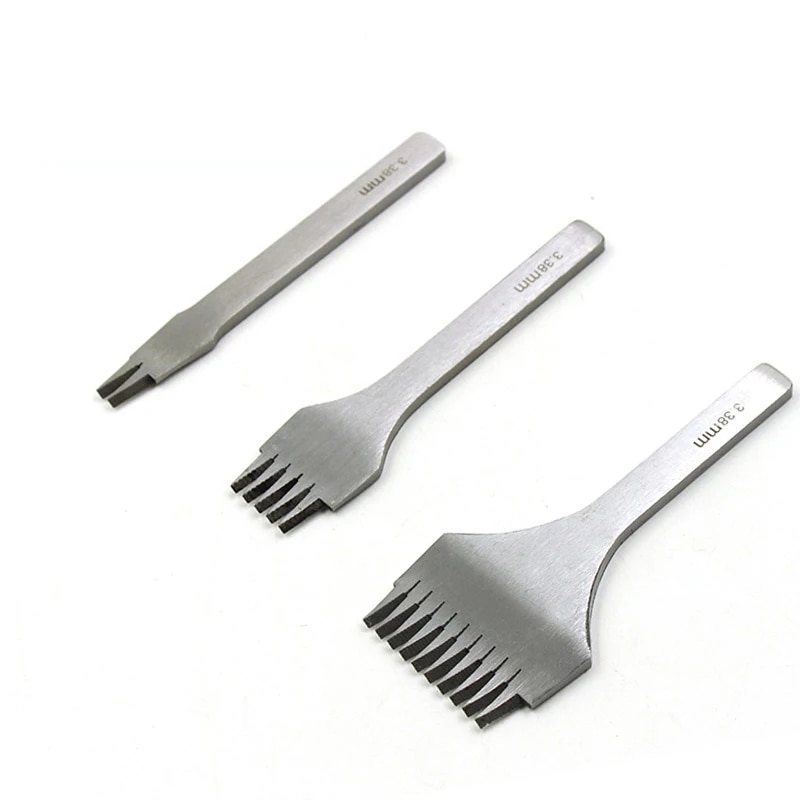 Deri zanaat eğik düz kesim del - Leatherwork Punching Tool incelemesi ve fiyatı