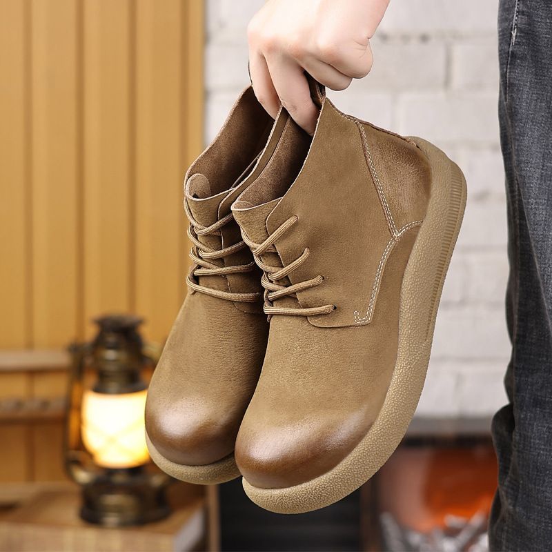 LIHUAMAO inek deri iş botları  - Leather Work Western incelemesi ve fiyatı