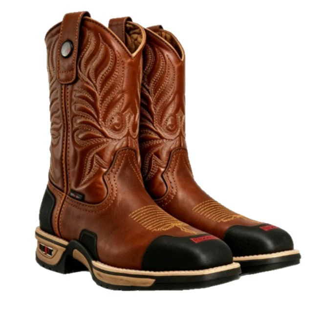 Erkek Kahverengi Siyah Batı Ta - Leather Work Western incelemesi ve fiyatı