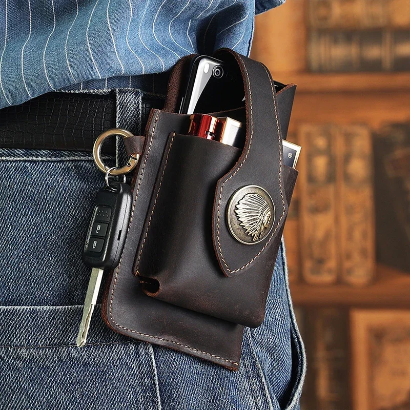 Erkek Hakiki Deri Bel Çantası  - Leatherwork Belt incelemesi ve fiyatı