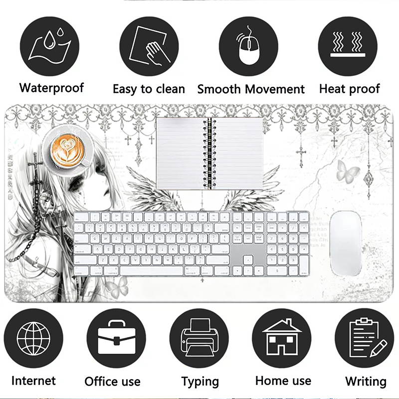Deri Mousepad Siyah Beyaz Anim - Leatherwork Desk incelemesi ve fiyatı