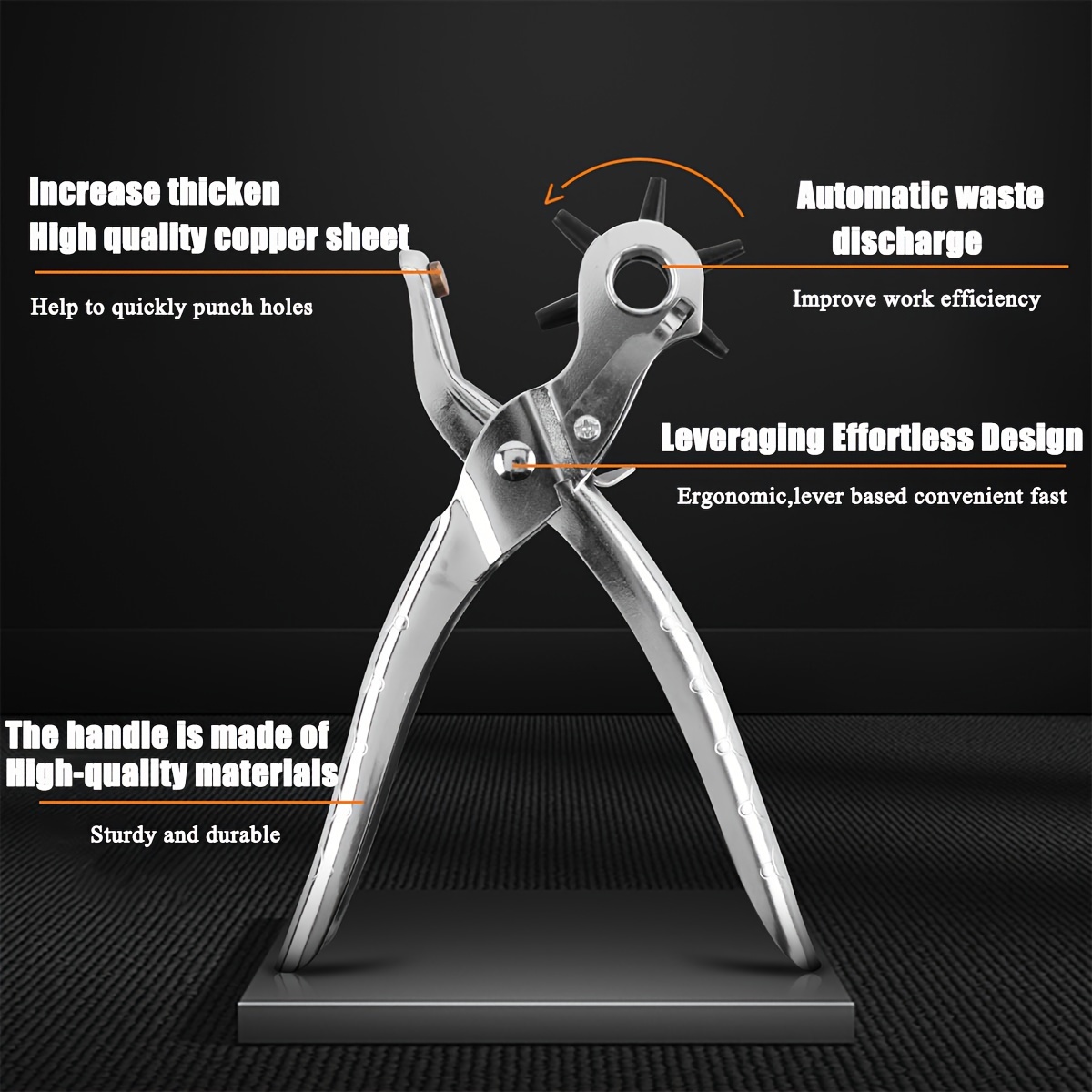 Kemerler, Saat Kayışları, Çant - Leatherwork Punching Tool incelemesi ve fiyatı
