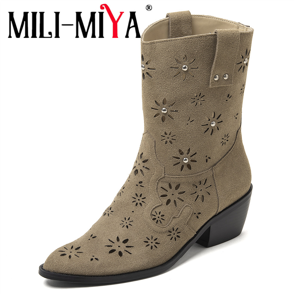 MILI-MIYA 2026 Kadın Batı Kovb - Leather Work Western incelemesi ve fiyatı